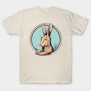 Hoppy Easter - Vintage Rabbit Graphic T-Shirt